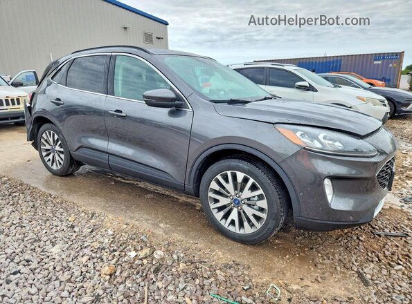1FMCU9J99LUB48434 2020 FORD ESCAPE Gray Передня права чверть