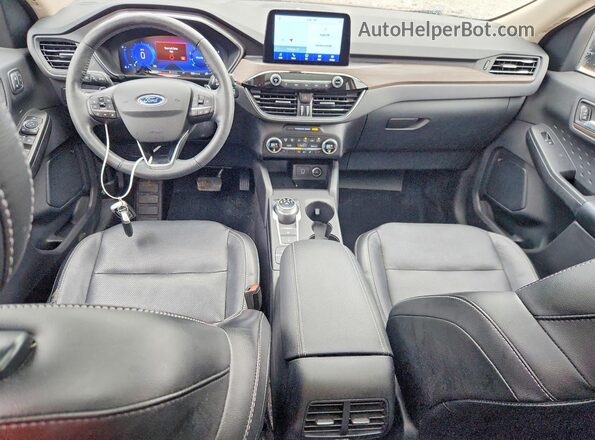 1FMCU9J99LUB48434 2020 FORD ESCAPE Gray Вид панелі приладів