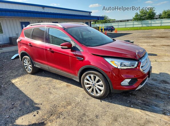 1FMCU9J9XJUD44167 2018 FORD ESCAPE Red Առջևի աջ