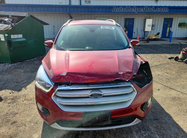 1FMCU9J9XJUD44167 2018 FORD ESCAPE Red Դիմացի տեսք