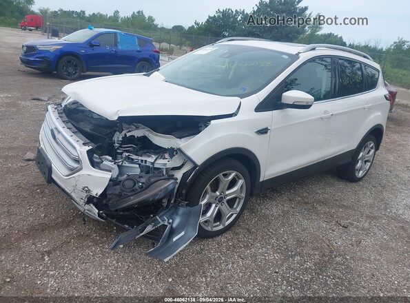 1FMCU9J9XKUC47858 2019 FORD ESCAPE White Передня ліва чверть