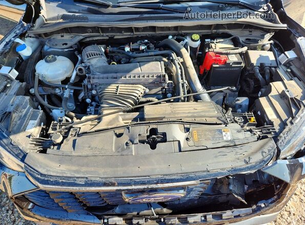 1FMCU9JA5PUB37558 2023 FORD ESCAPE Black Engine compartment view