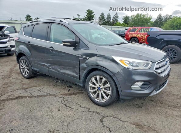 1FMCU9JD7HUE28901 2017 FORD ESCAPE Серый Передняя правая четверть