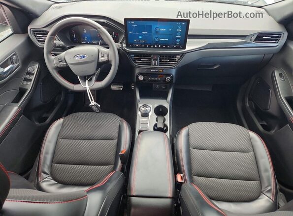 1FMCU9MN0PUA96450 2023 FORD ESCAPE White Առջևի վահանակի տեսք