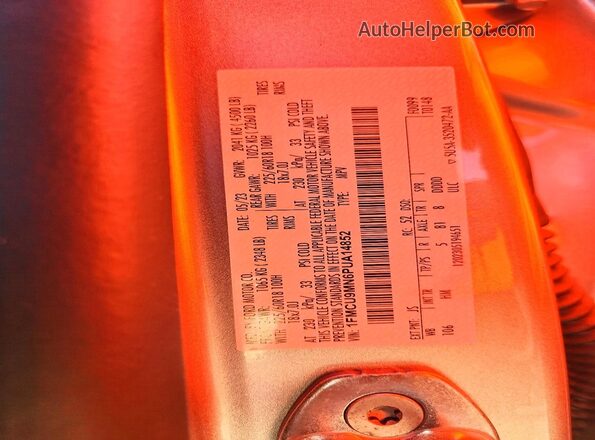 1FMCU9MN6PUA14852 2023 FORD ESCAPE Silver Vista del compartimento del motor