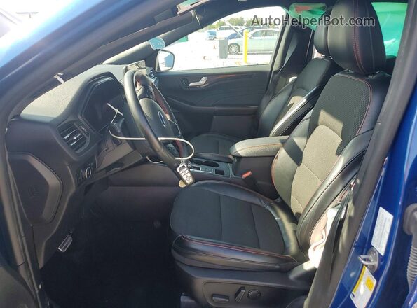 1FMCU9NA3PUB43353 2023 FORD ESCAPE Blue Vista interior delantera