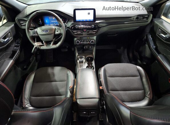 1FMCU9NAXSUB21908 2025 FORD ESCAPE Gray წინა პანელის ხედი