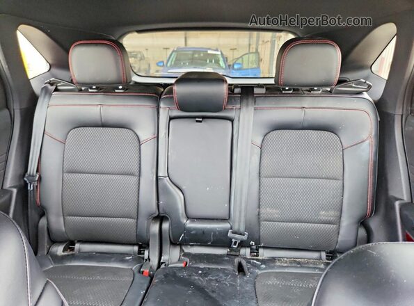 1FMCU9PZXPUB43322 2023 FORD ESCAPE Black Widok tylnych siedzeń