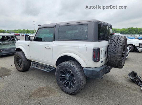 1FMDE5AP1NLB69795 2022 FORD BRONCO Белый Задняя левая четверть