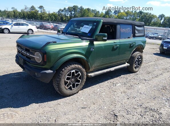 1FMDE5BH1PLA97457 2023 FORD BRONCO Green Vista tres cuartos delantera izquierda