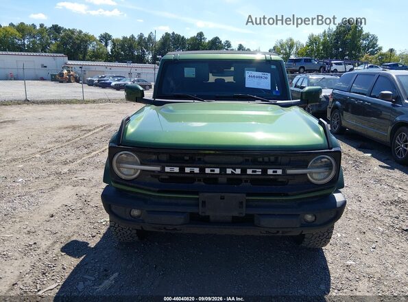 1FMDE5BH1PLA97457 2023 FORD BRONCO Green Vista del cuadro de instrumentos
