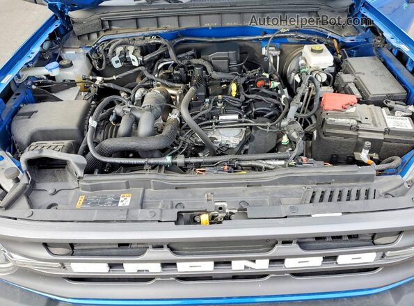 1FMDE5BH3PLB24237 2023 FORD BRONCO Blue Սալոնի հետևի տեսք