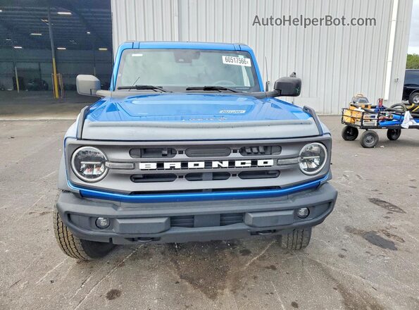 1FMDE5BH3PLB24237 2023 FORD BRONCO Blue Դիմացի տեսք