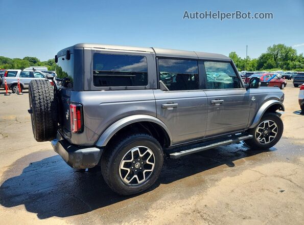1FMDE5BH4PLB84222 2023 FORD BRONCO Gray Tył prawy