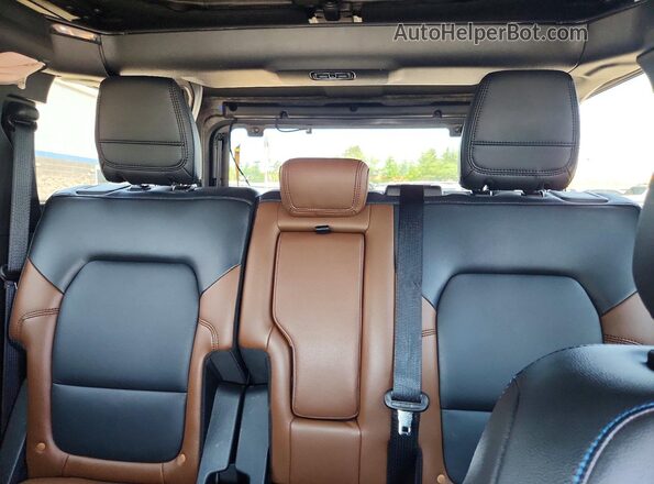 1FMDE5BH4PLB84222 2023 FORD BRONCO Gray Widok tylnych siedzeń