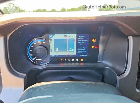 1FMDE5BH4PLB84222 2023 FORD BRONCO Gray Widok zestawu wskaźników