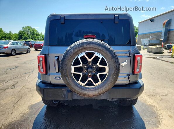 1FMDE5BH4PLB84222 2023 FORD BRONCO Gray Widok z tyłu
