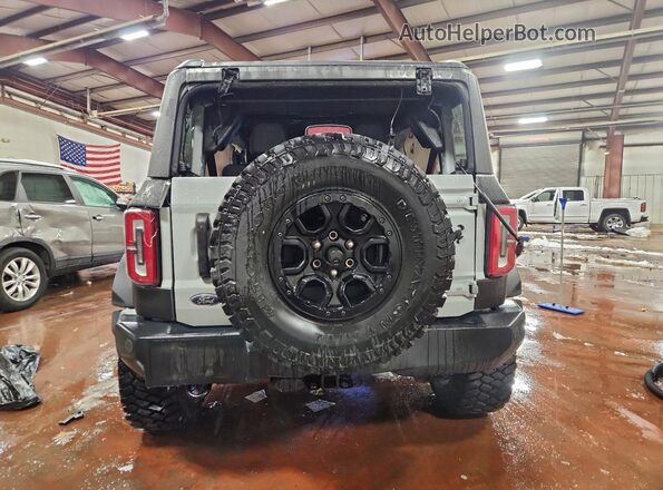 1FMDE5CP7PLB55934 2023 FORD BRONCO Серый Вид сзади