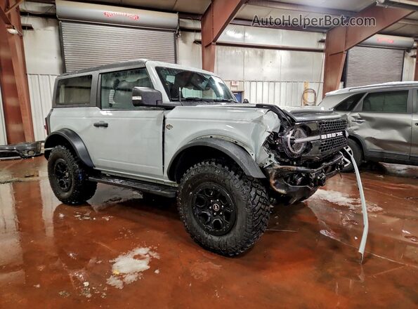 1FMDE5CP7PLB55934 2023 FORD BRONCO Серый Передняя правая четверть
