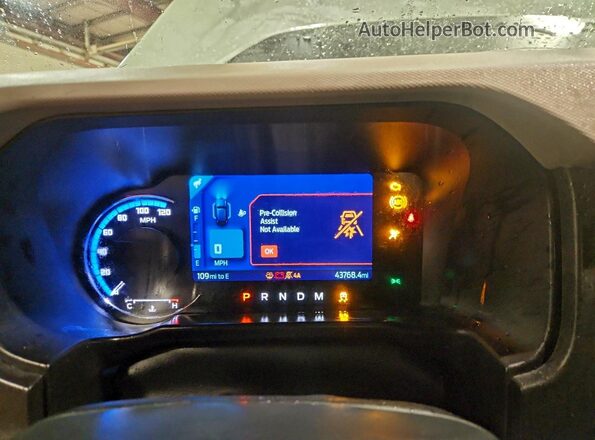 1FMDE5CP7PLB55934 2023 FORD BRONCO Серый Вид щитка приборов
