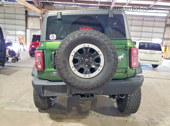 1FMDE5CP9PLB65638 2023 FORD BRONCO Green Widok z tyłu
