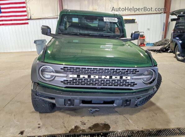 1FMDE5CP9PLB65638 2023 FORD BRONCO Green Widok z przodu