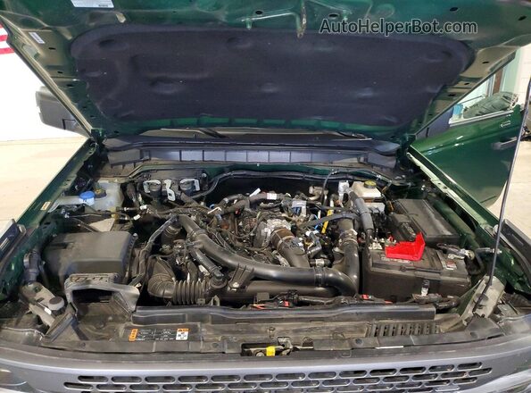 1FMDE5CP9PLB65638 2023 FORD BRONCO Green Widok komory silnika