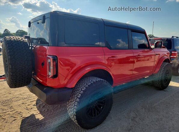 1FMDE8BH6RLA88872 2024 FORD BRONCO Red Հետևի աջ