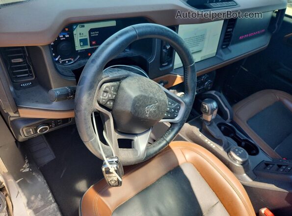 1FMDE8BH7RLB02827 2024 FORD BRONCO Gray Widok deski rozdzielczej