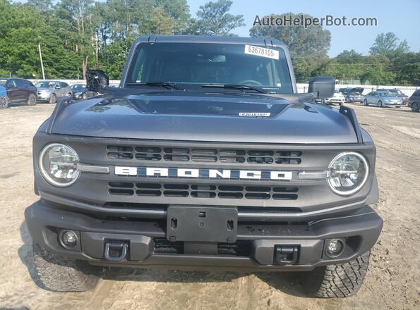 1FMEE1BP7RLB48919 2024 FORD BRONCO Gray Դիմացի տեսք