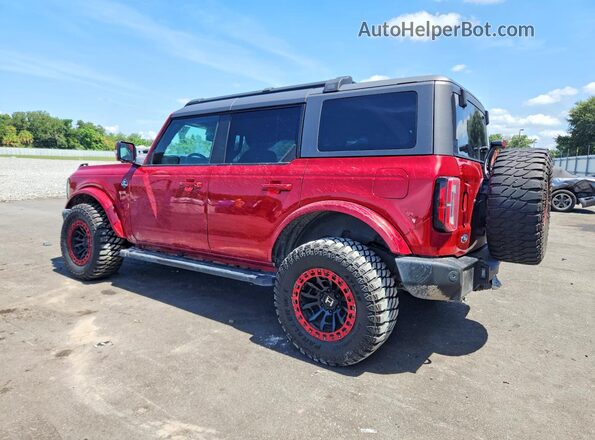 1FMEE5BP1MLA71156 2021 FORD BRONCO Red Tył lewy
