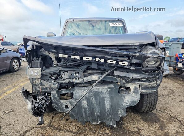 1FMEE5BP2NLB28868 2022 FORD BRONCO Gray Вид спереду
