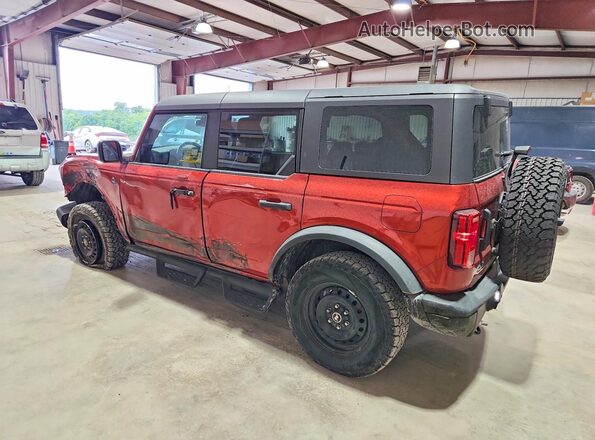 1FMEE5BP8PLB63725 2023 FORD BRONCO Burgundy Tył lewy