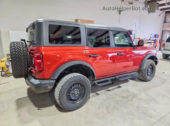 1FMEE5BP8PLB63725 2023 FORD BRONCO Burgundy Tył prawy