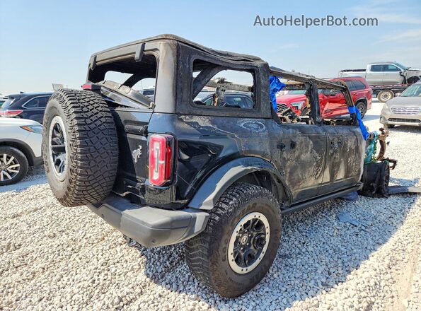 1FMEE5DH0NLB06647 2022 FORD BRONCO Black Tył prawy