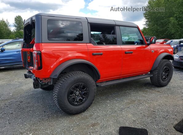 1FMEE5DP0NLB78973 2022 FORD BRONCO Red უკანა მარჯვენა