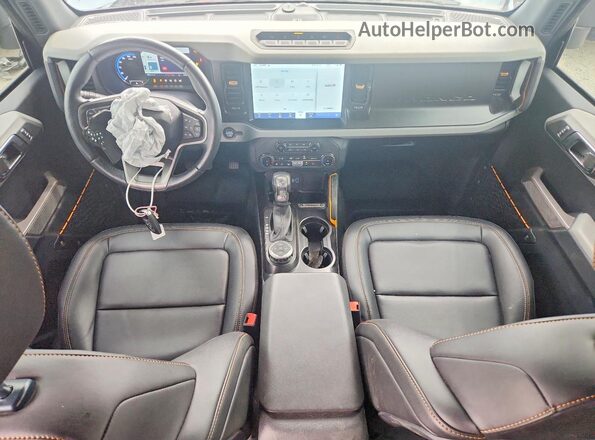 1FMEE5DP1NLB09189 2022 FORD BRONCO Blue წინა პანელის ხედი
