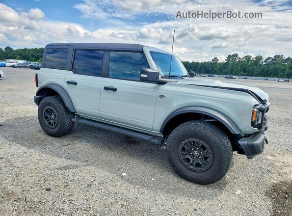 1FMEE5DP1PLB44009 2023 FORD BRONCO Green Front right