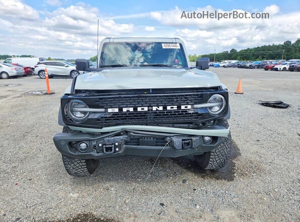 1FMEE5DP1PLB44009 2023 FORD BRONCO Green Front view