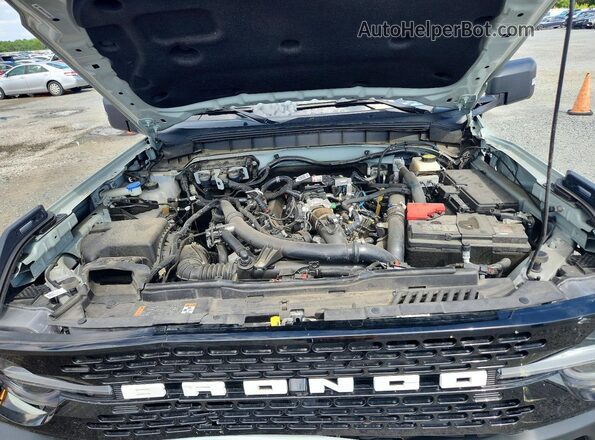 1FMEE5DP1PLB44009 2023 FORD BRONCO Green Engine compartment view