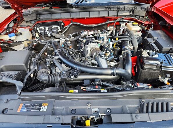 1FMEE5DP7PLB20684 2023 FORD BRONCO Red Engine compartment view