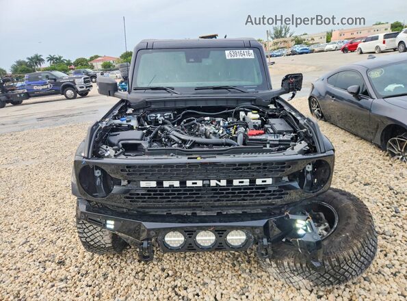 1FMEE5DP7PLB43334 2023 FORD BRONCO Black Front view