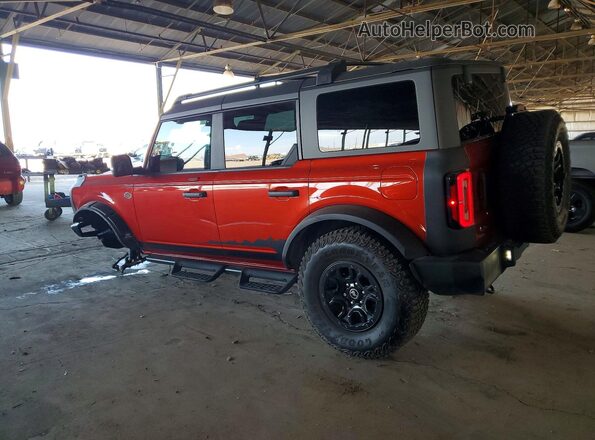 1FMEE5DP9PLA86120 2023 FORD BRONCO Оранжевый Задняя левая четверть
