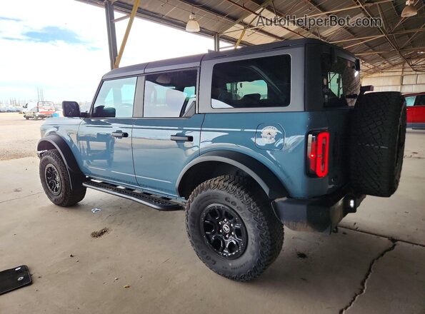 1FMEE5DP9PLB72866 2023 FORD BRONCO Teal Հետևի ձախ