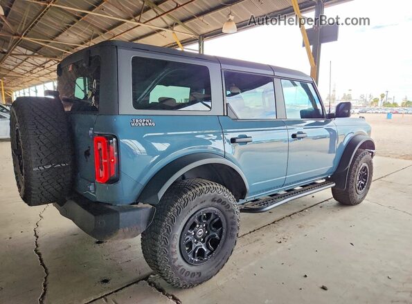 1FMEE5DP9PLB72866 2023 FORD BRONCO Teal Հետևի աջ