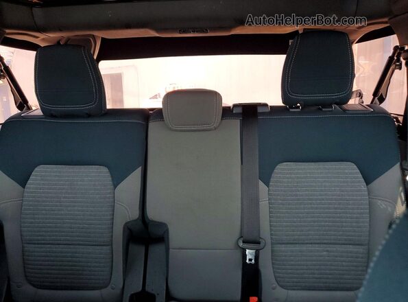 1FMEE5DPXPLB37348 2023 FORD BRONCO Black Вид задніх сидінь