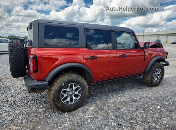 1FMEE9BP1RLB50048 2024 FORD BRONCO Red Задня права чверть