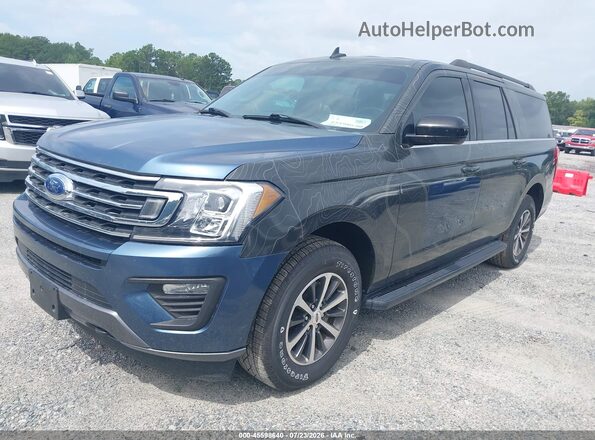 1FMJK1GT1LEA53281 2020 FORD EXPEDITION Синий Передняя левая четверть