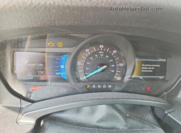 1FMJK1HT1HEA68112 2017 FORD EXPEDITION Charcoal Vista del cuadro de instrumentos
