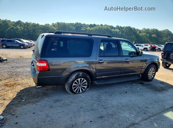 1FMJK1HT4HEA57704 2017 FORD EXPEDITION Gray Trasero derecho